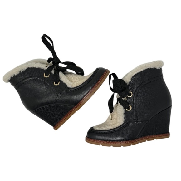 Kate Spade NY Sandy Wedge Shearling Bootie - Picture 7 of 12